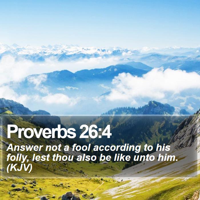 Proverbs 26